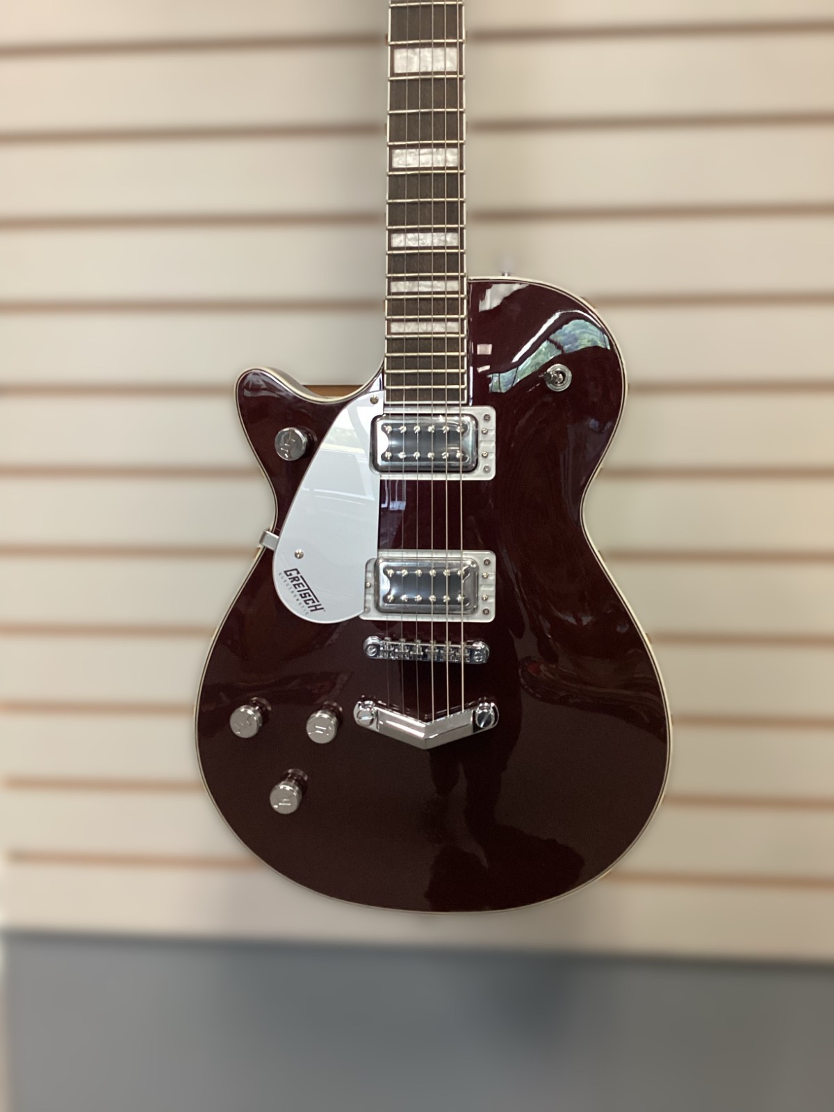 🎸 Gretsch G5220LH Electromatic Jet BT – Dark Cherry Metallic (Left-Handed)