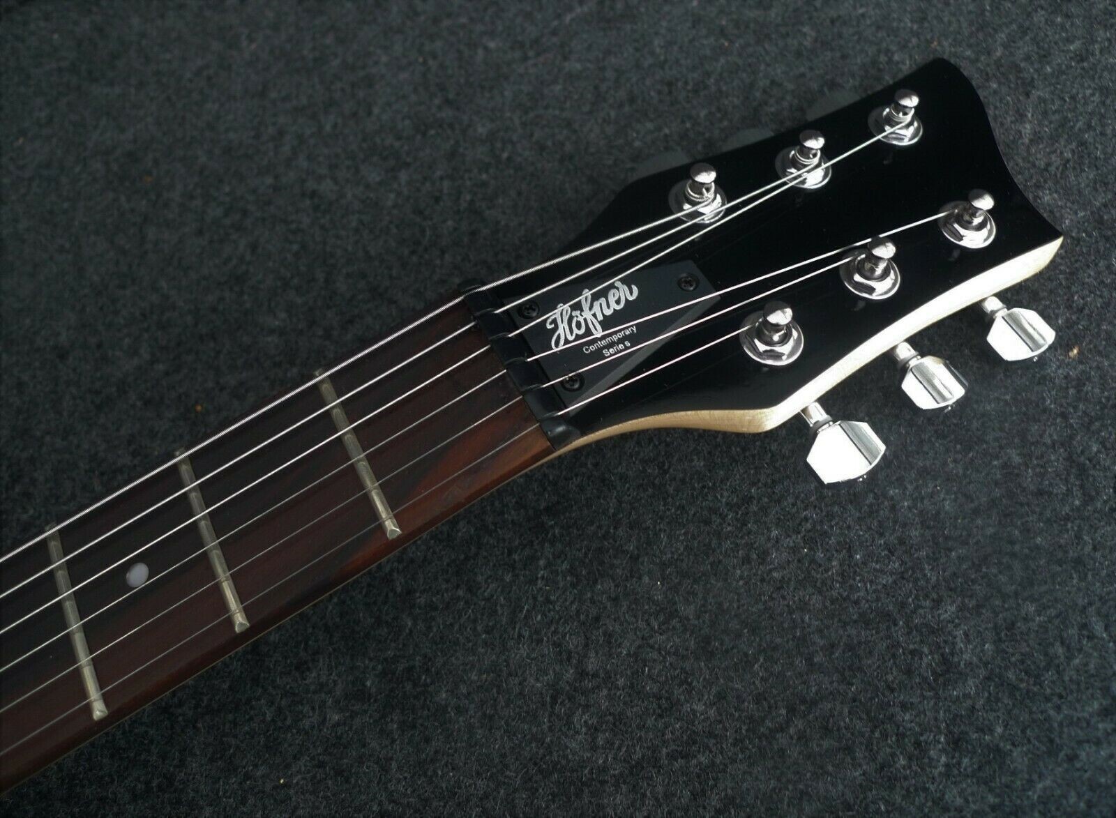 HOFNER HCT-SH-RB SHORTY TRAVEL Electric Guitar ROOT BEER COLOR with Gig Bag