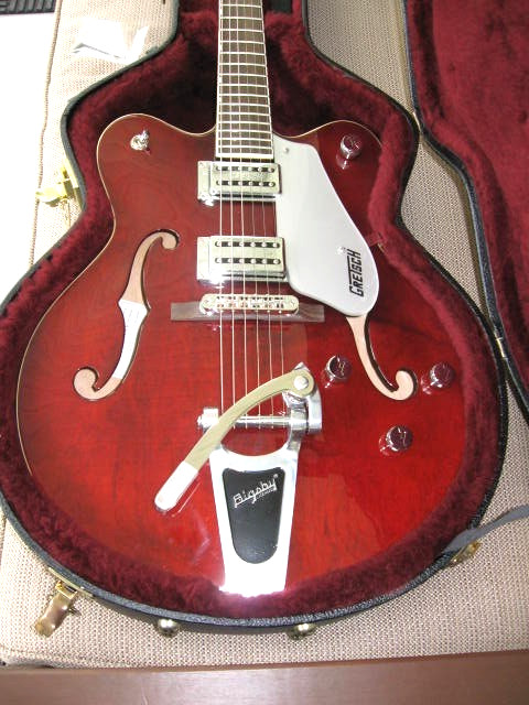 GRETSCH G5122DC DOUBLE CUTAWAY MINT BIGSBY B60 TAILPIECE W/GRETSCH-CASE 535-#13