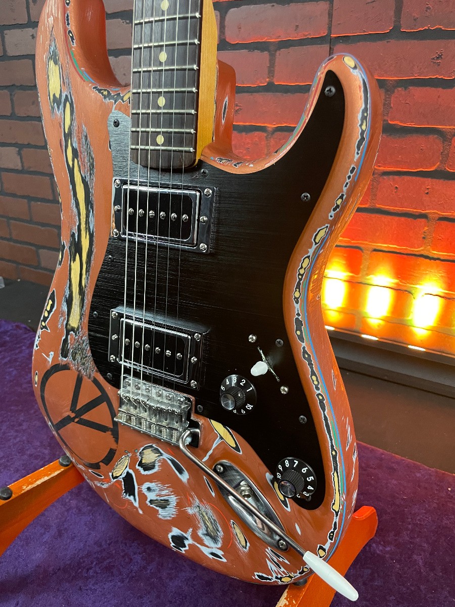 TGF Chop Shop Partscaster Custom Relic Electric Guitar w/ Gig Bag