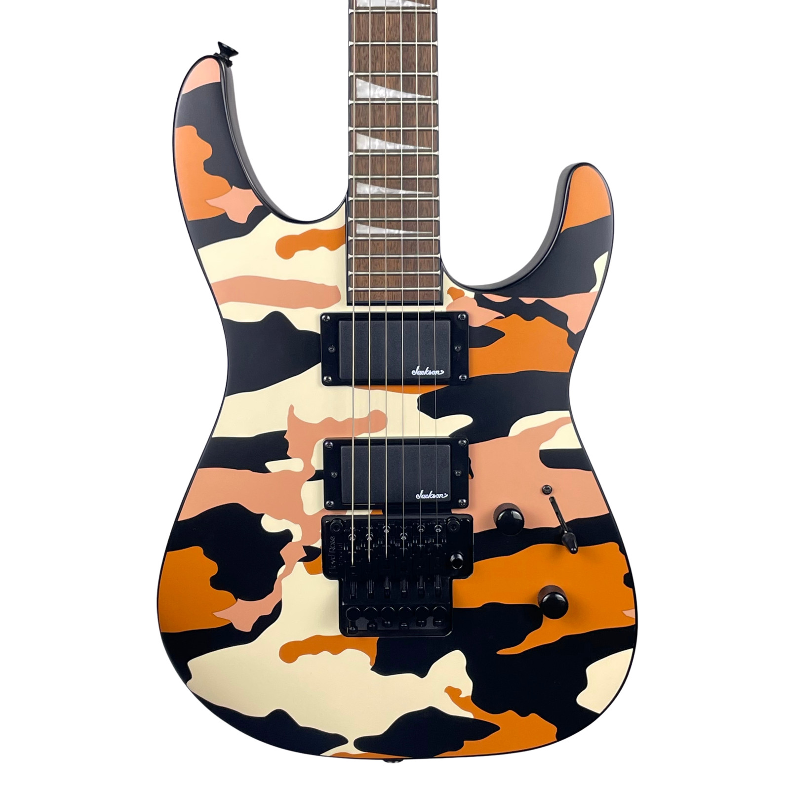 Jackson X Series Soloist™ SLX DX Camo, Laurel Fingerboard, Butterscotch Camo