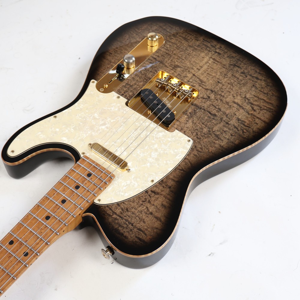 Suhr Classic T Deluxe Flame Maple Top Trans Charcoal Burst 2019 Safe delivery fr