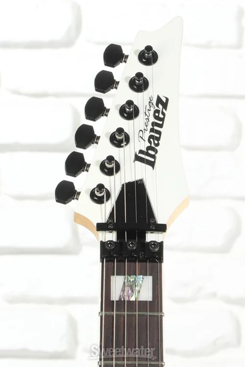 Ibanez Prestige RG653DX Electric Guitar – White Flat