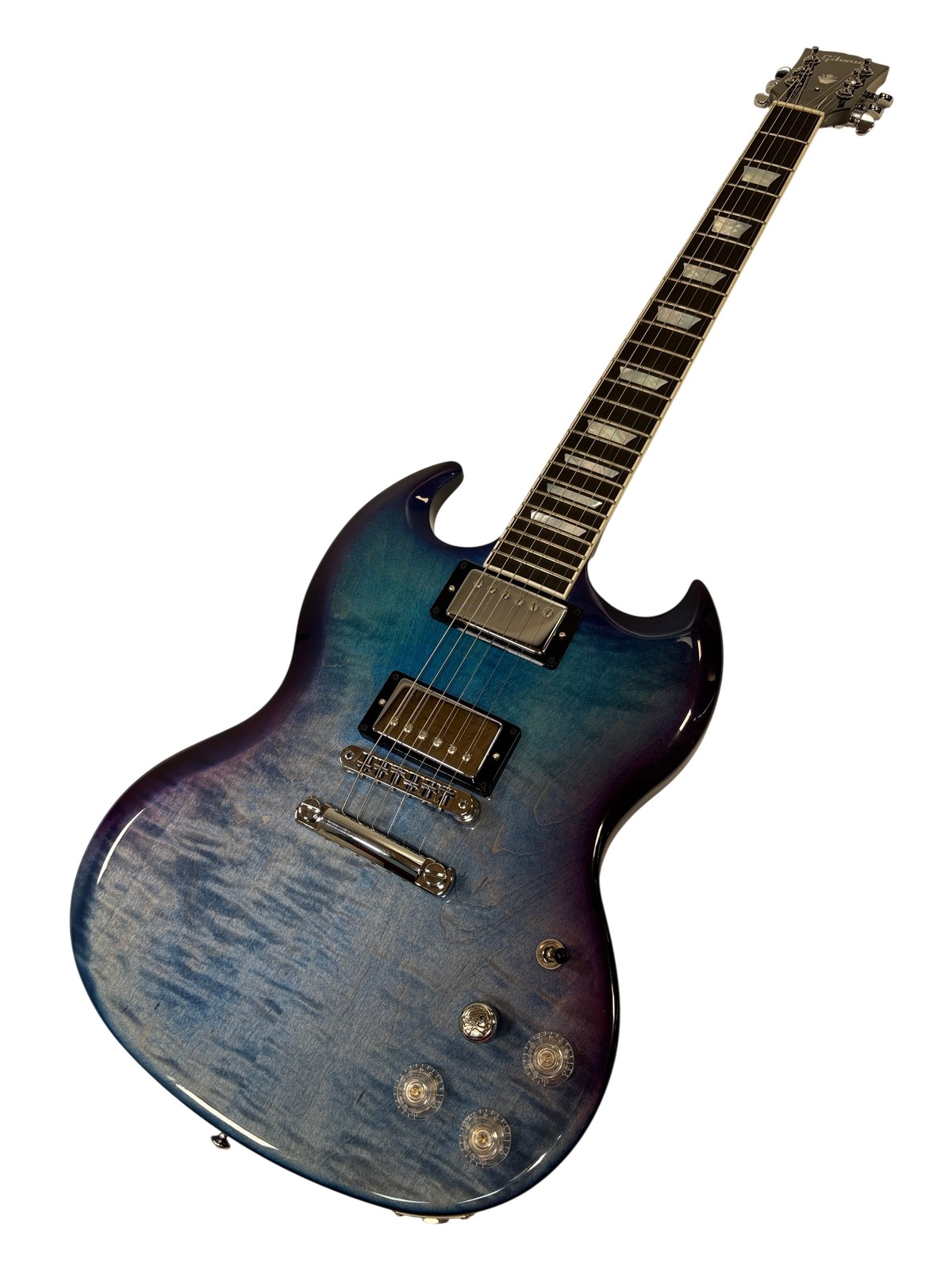 Gibson SG Modern Right-Handed 6-String Electric Guitar – Blueberry Fade