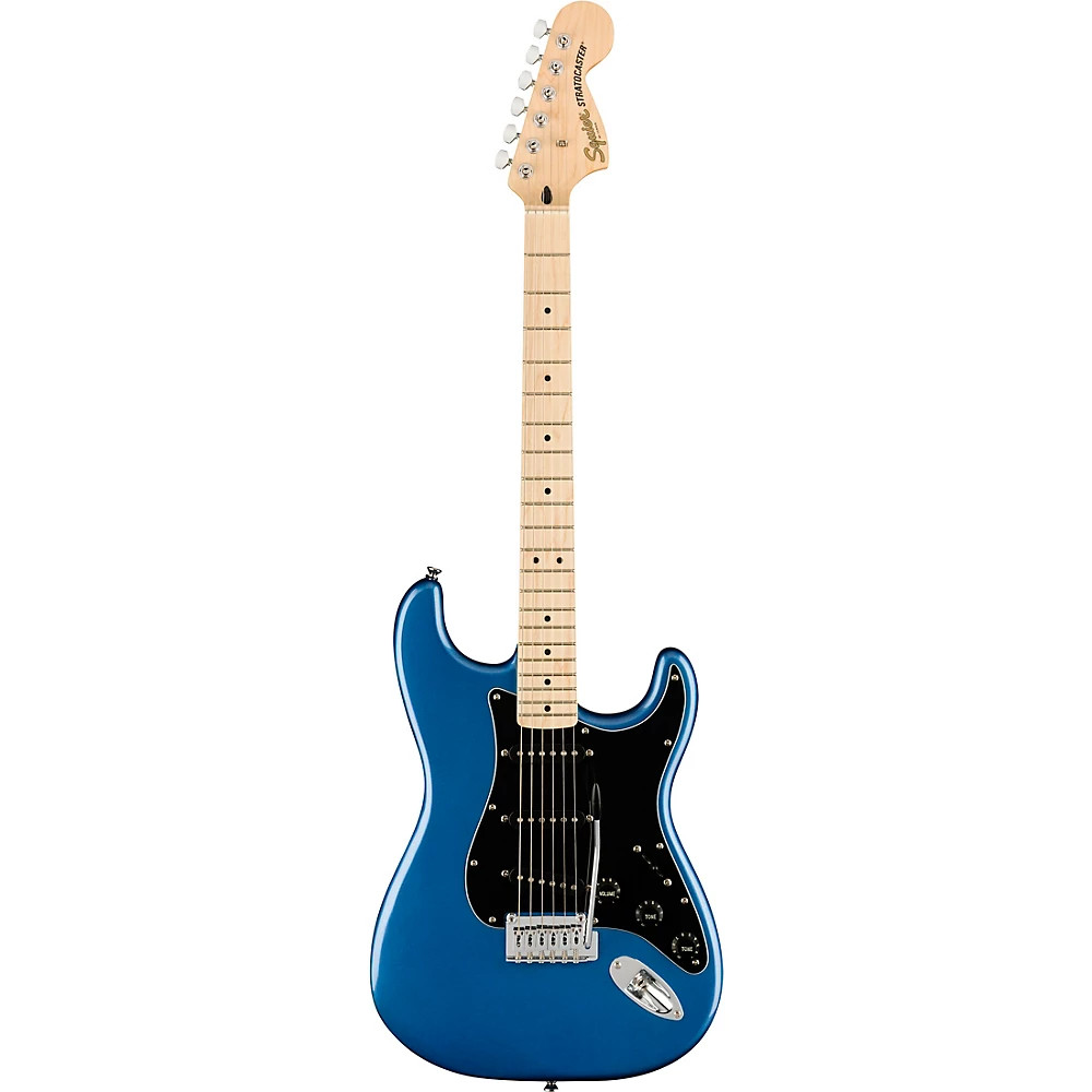 Squier Affinity Series Stratocaster Maple Fingerboard Guitar Lake Placid Blue