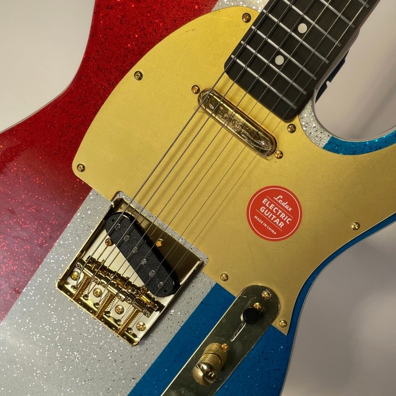 Solid Body Electric Guitar Bone Nut Stainless Rounded Fret Gold Free Shipping