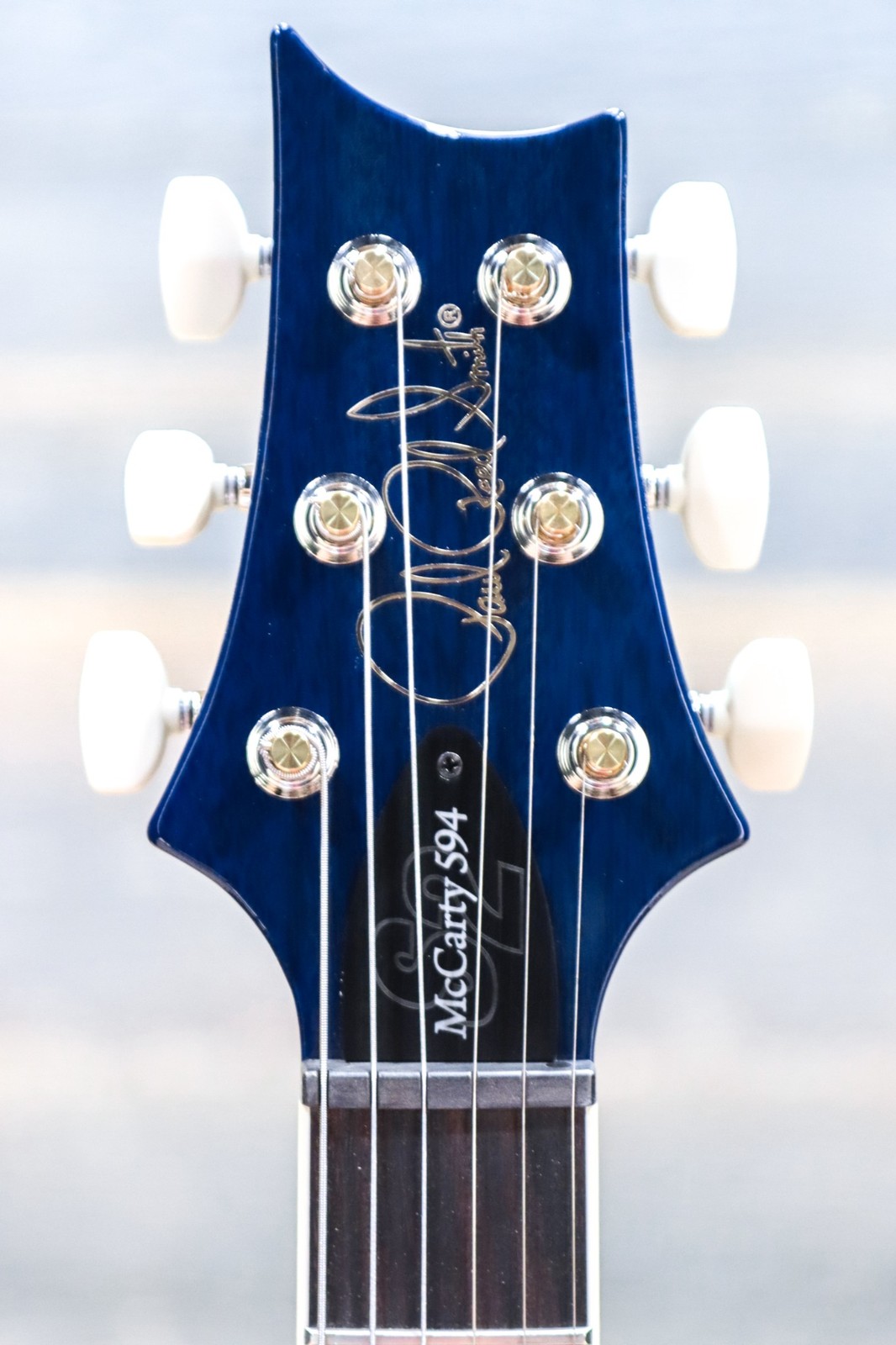 PRS S2 McCarty 594 Faded Gray Black Blue Burst Pattern Vintage El. Guitar w/Bag