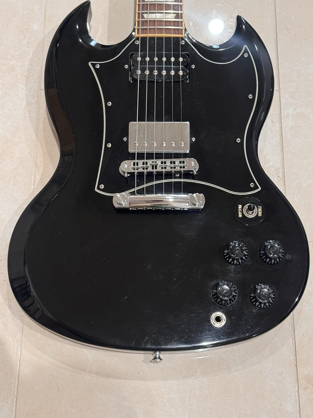 Gibson SG Custom Gloss Black 2007 w/OHSC