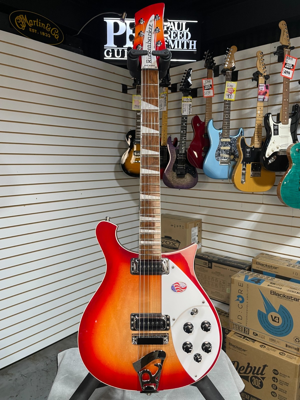 Rickenbacker 620 Electric Guitar – Fireglo w/OHSC #689