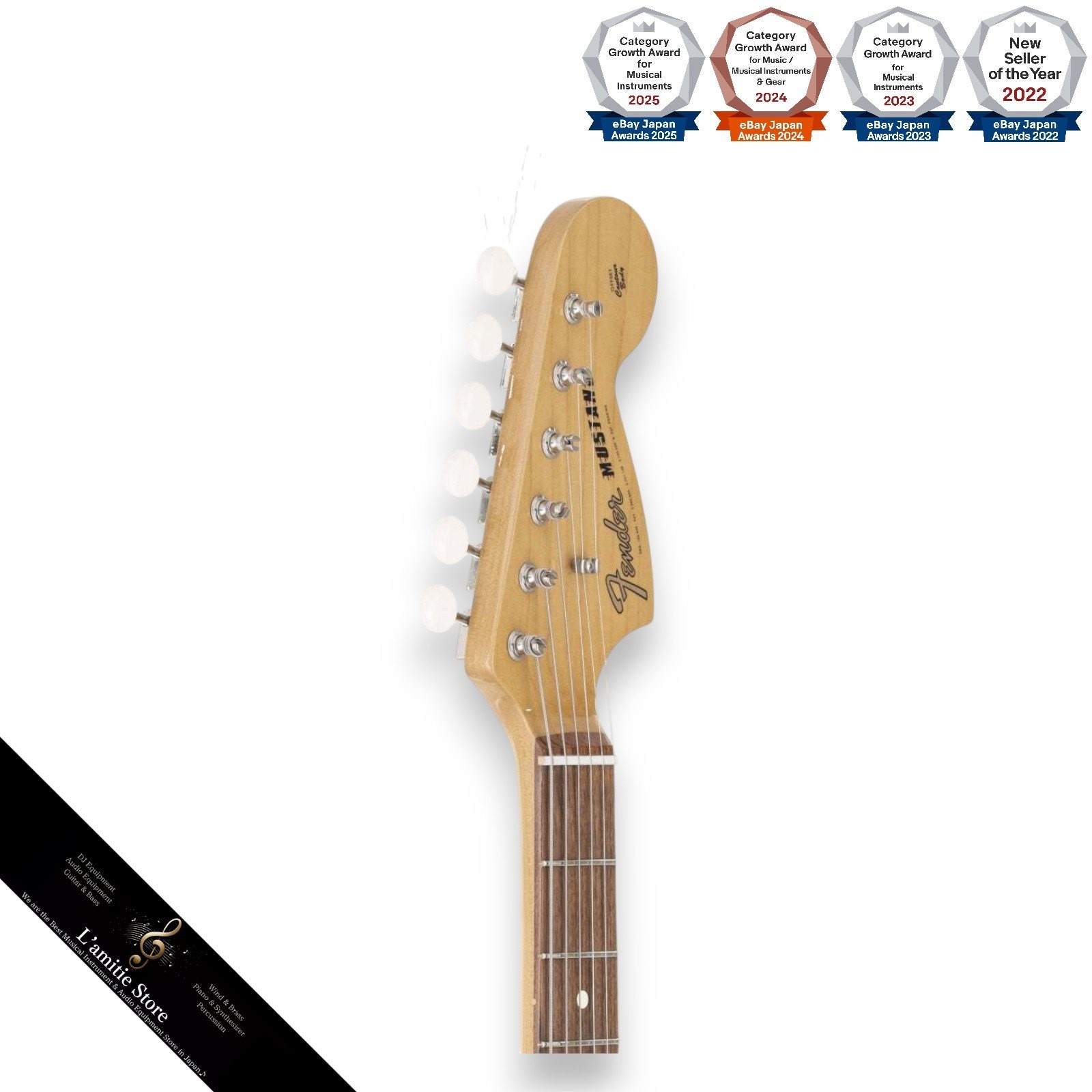 Fender Vintera 60s Mustang Pau Ferro Surf Green Electric Guitar