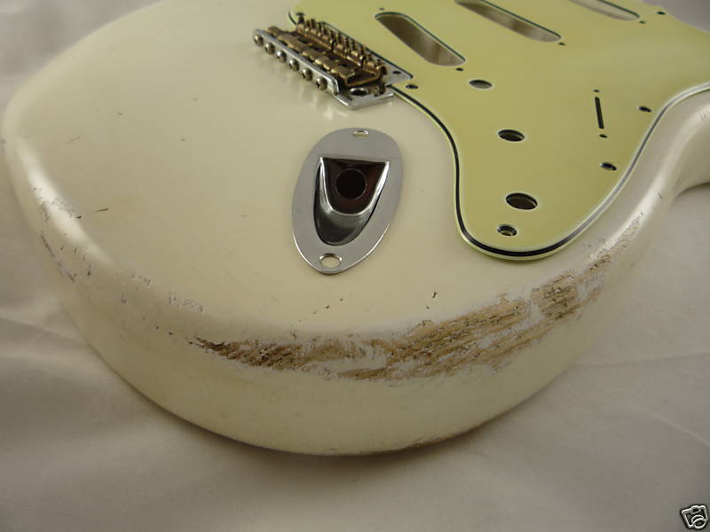 MJT Official Custom Order Vintage Aged Nitro Finish Guitar Body Mark Jenny VTS