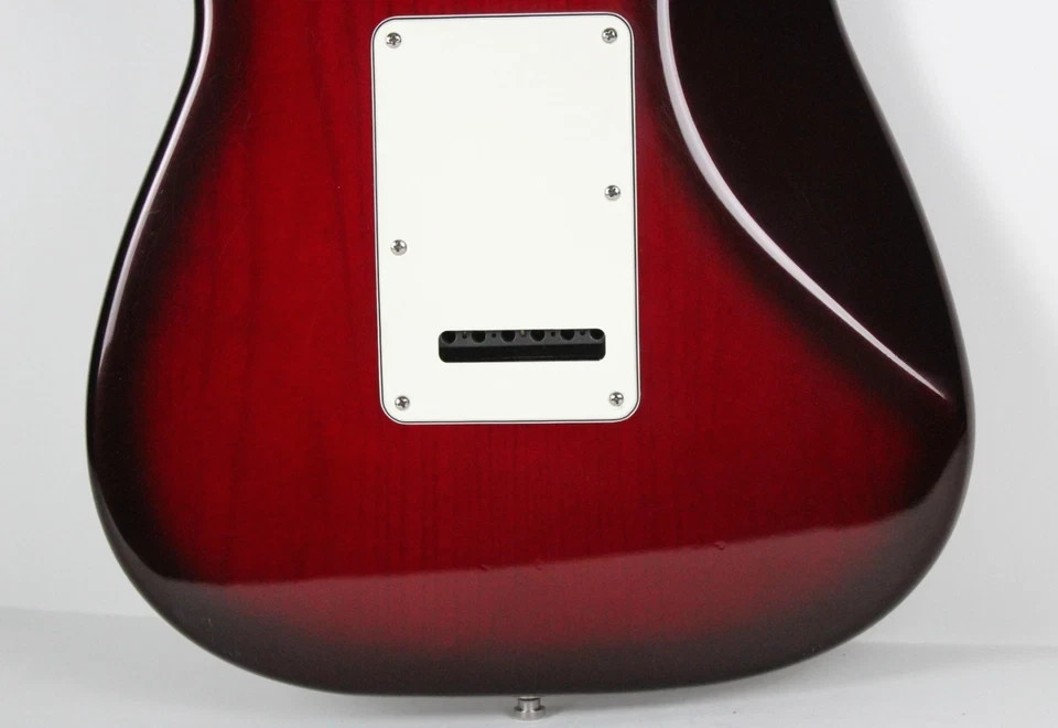 1993 Fender Stratocaster Plus Deluxe Crimson Burst Strat USA 1990s TBX Tone