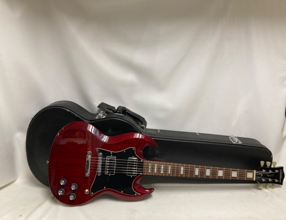 DILLION BIG G ELECTRIC GUITAR WITH SOFT CASE