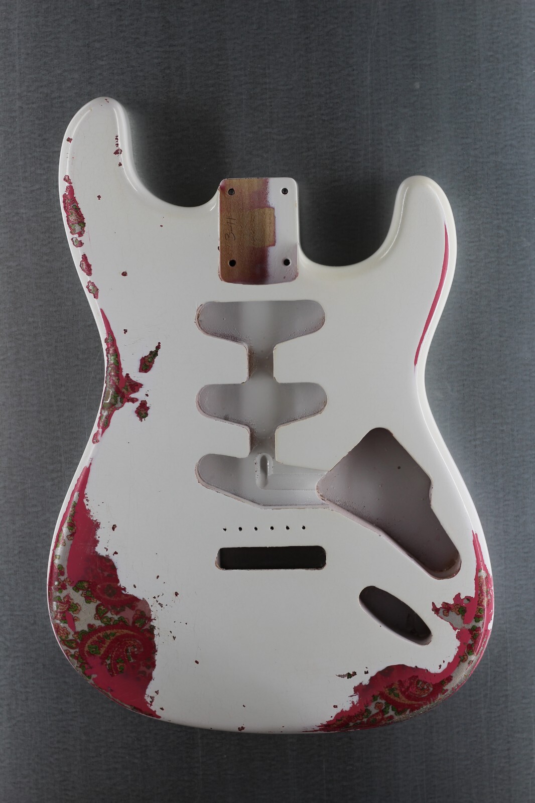 MJT Official Custom Order Vintage Aged Nitro Guitar Body Mark Jenny VTS Paisley