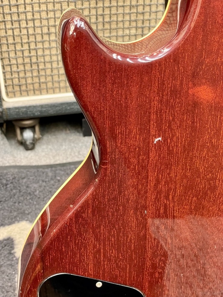 Burny LG-75GR Les Paul Type Light Brown Sunburst 1990s Deep Joint Japan Used