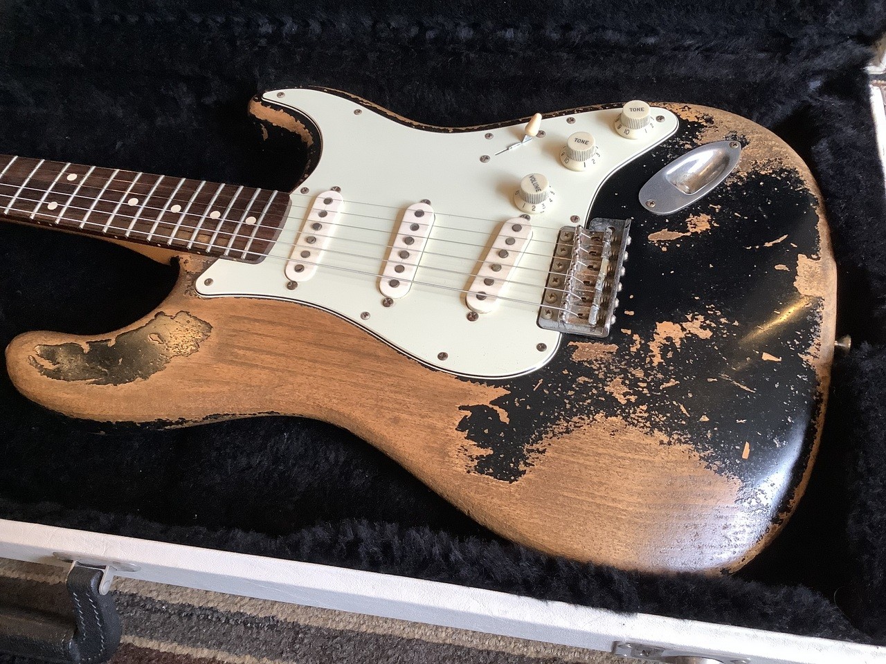 Rock N Roll Relics Blackmore Heavy Relic 3.39kg with hard case Electric Guitar