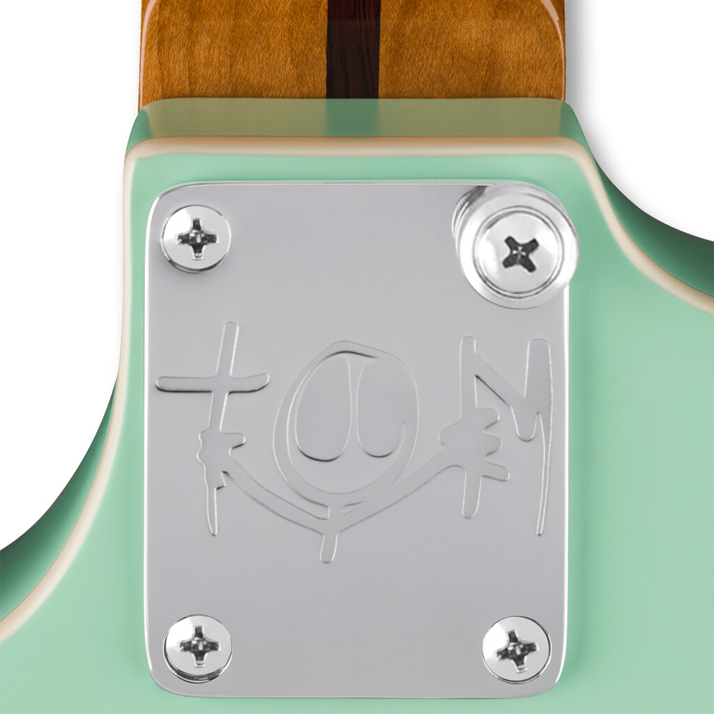 Fender Tom DeLonge Starcaster | Rosewood Fingerboard | Satin Surf Green