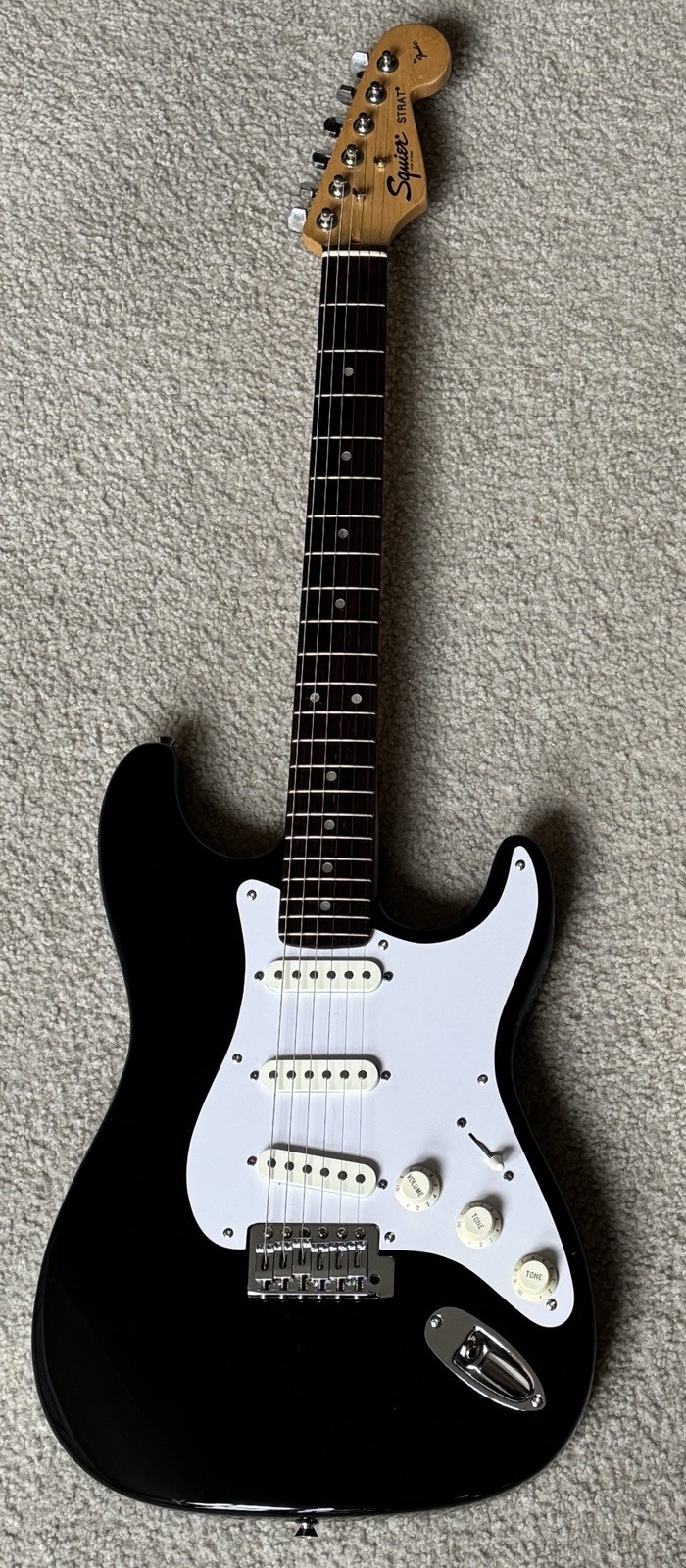 1996 Squier by Fender #NC6 Series Anniversary Stratocaster Excellent Condition
