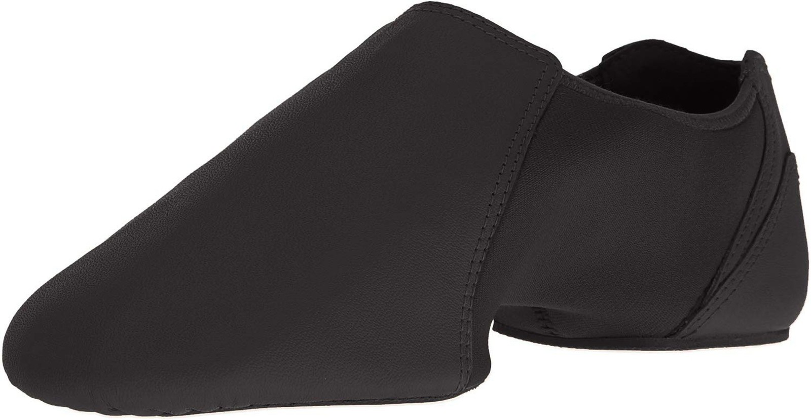 Ladies Spark Leather & Neoprene Jazz Shoes 10 Black