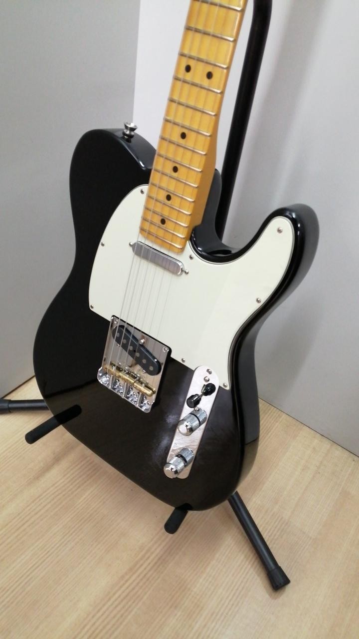 FENDER USA AM PRO II TELE MN BLACK Electric Guitar Telecaster Type