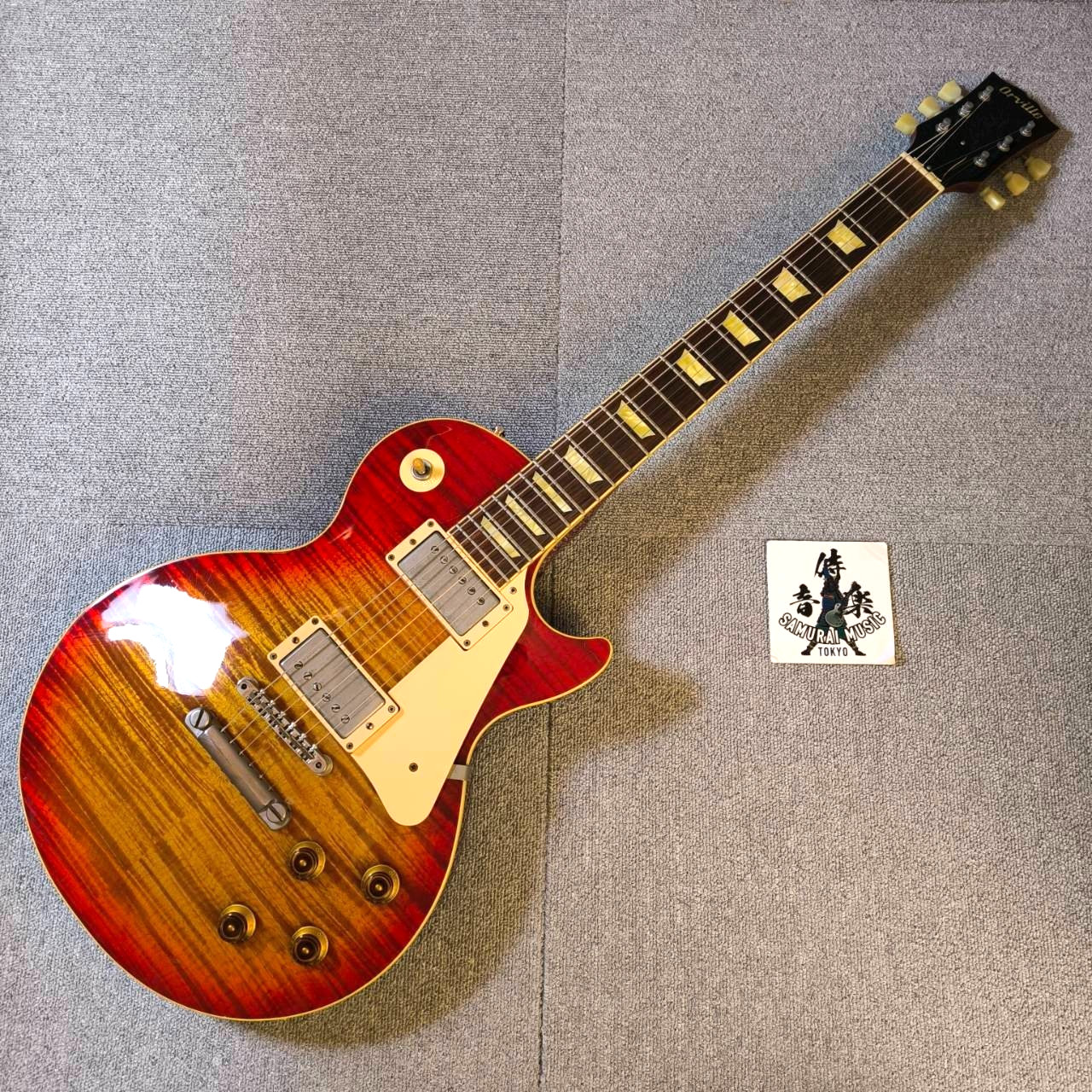 Orville By Gibson Les Paul Standard Flame Top Electric Guitar 3.85kg Made In JP