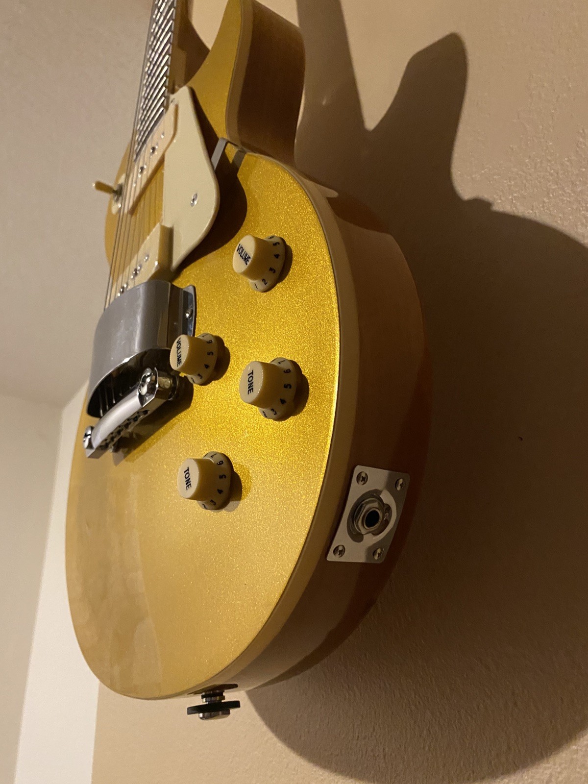 Gold Metallic (China Copy) Gibson Les Paul Custom
