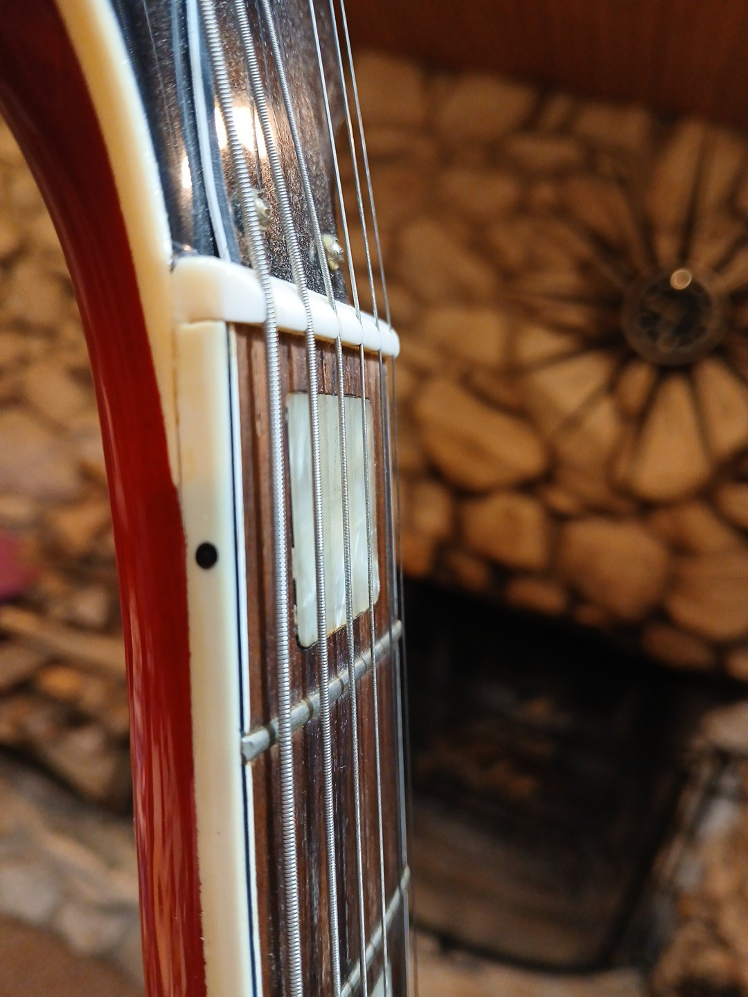 1970s Aria A 5502 hollow Body Electric Guitar