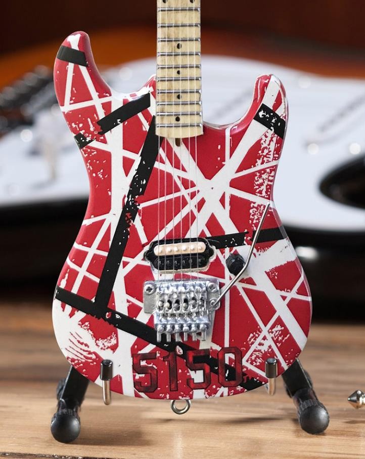 EVH Mini Guitar Striped 5150