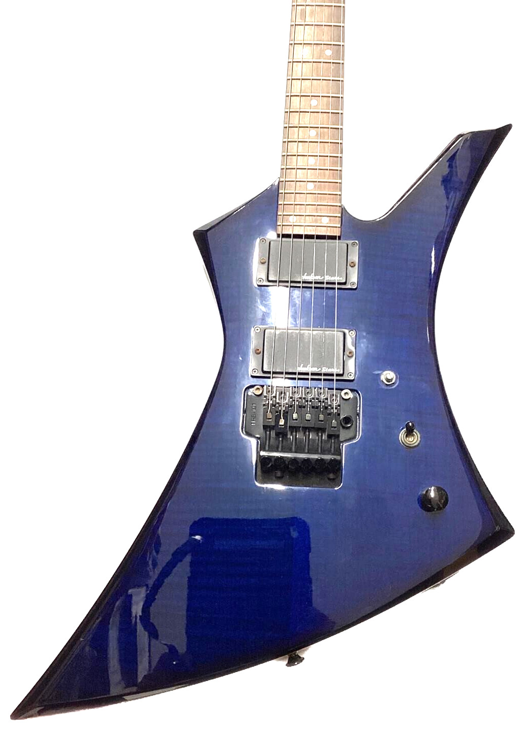 Jackson Stars Kelly Guitar See Thru Blue Made in Japan