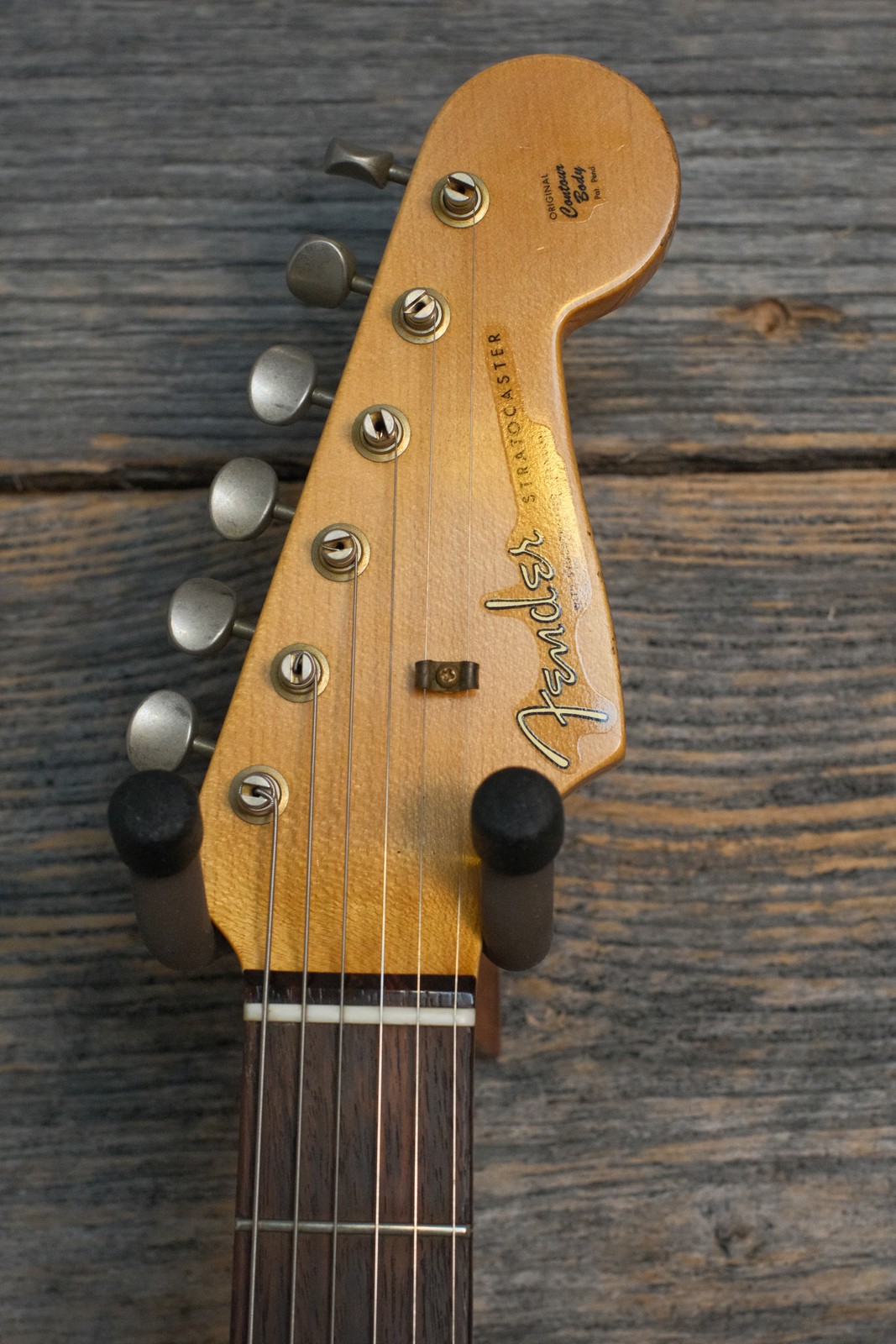 Used Fender Custom Shop 1963 Stratocaster Heavy Relic – Sherwood Metallic w/OHSC