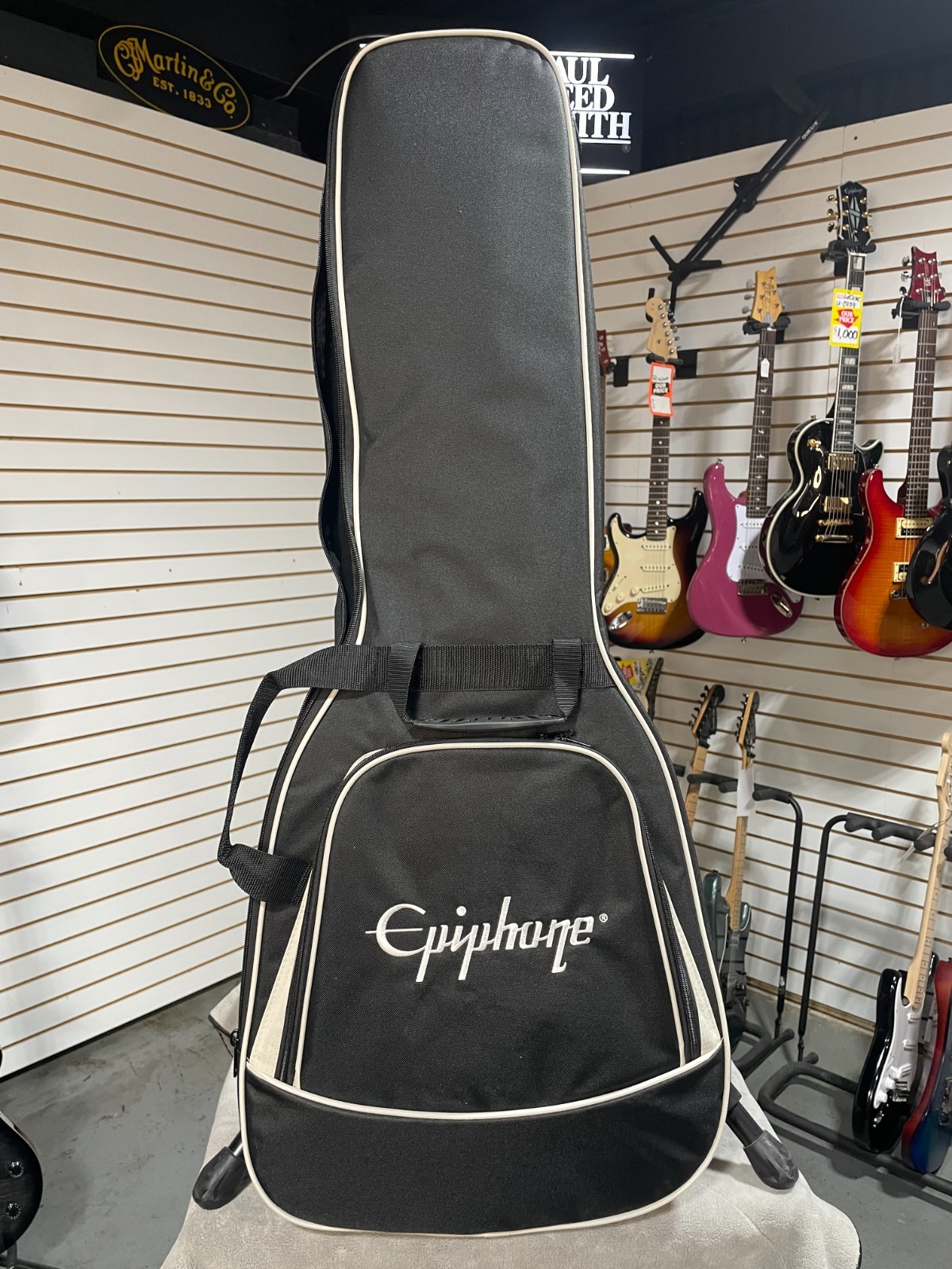 Epiphone Les Paul Standard 50s Electric Guitar – Gold w/Gig Bag & PLEK*D #504