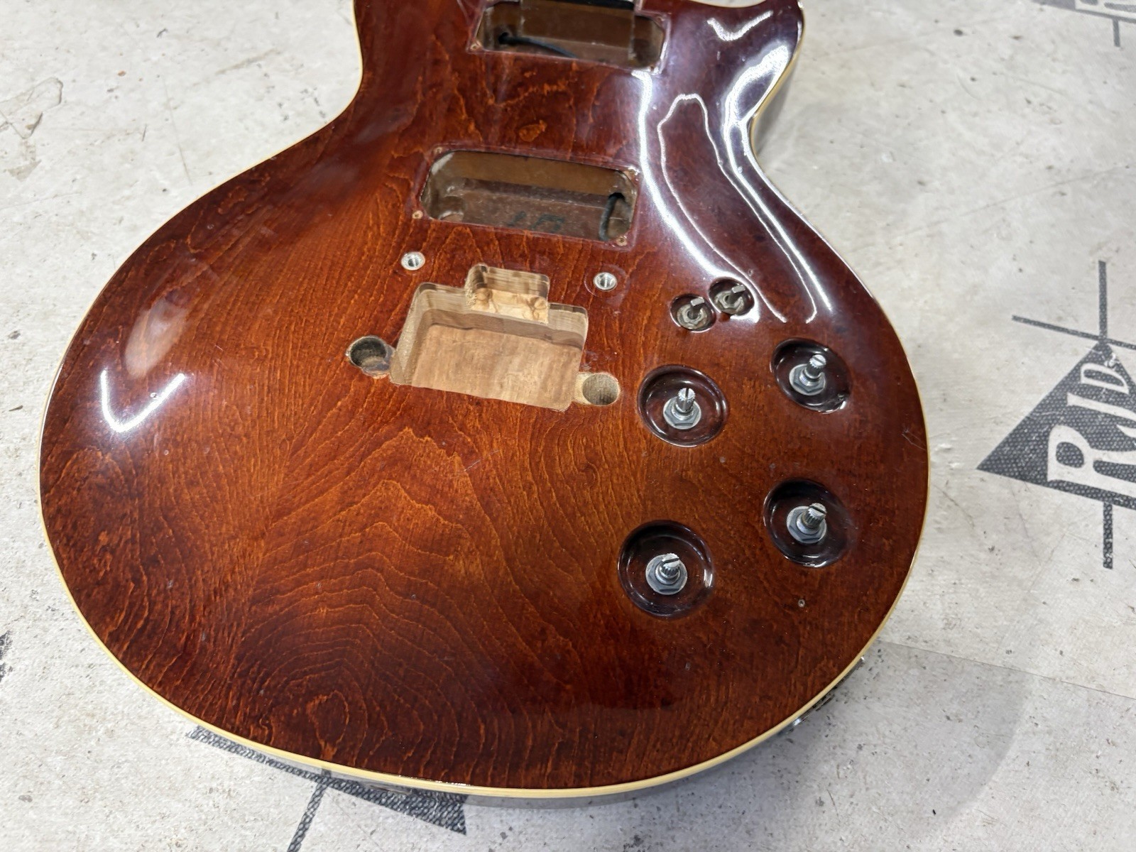 1982 Aria Pro II Japan Cardinal CS-60 Guitar Empty Husk