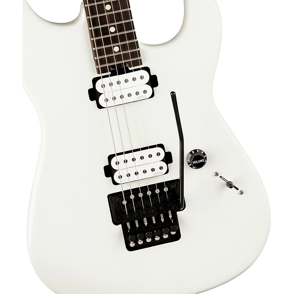 Charvel Jim Root Signature ProMod San Dimas Style 1 HH FR M Guitar Satin White