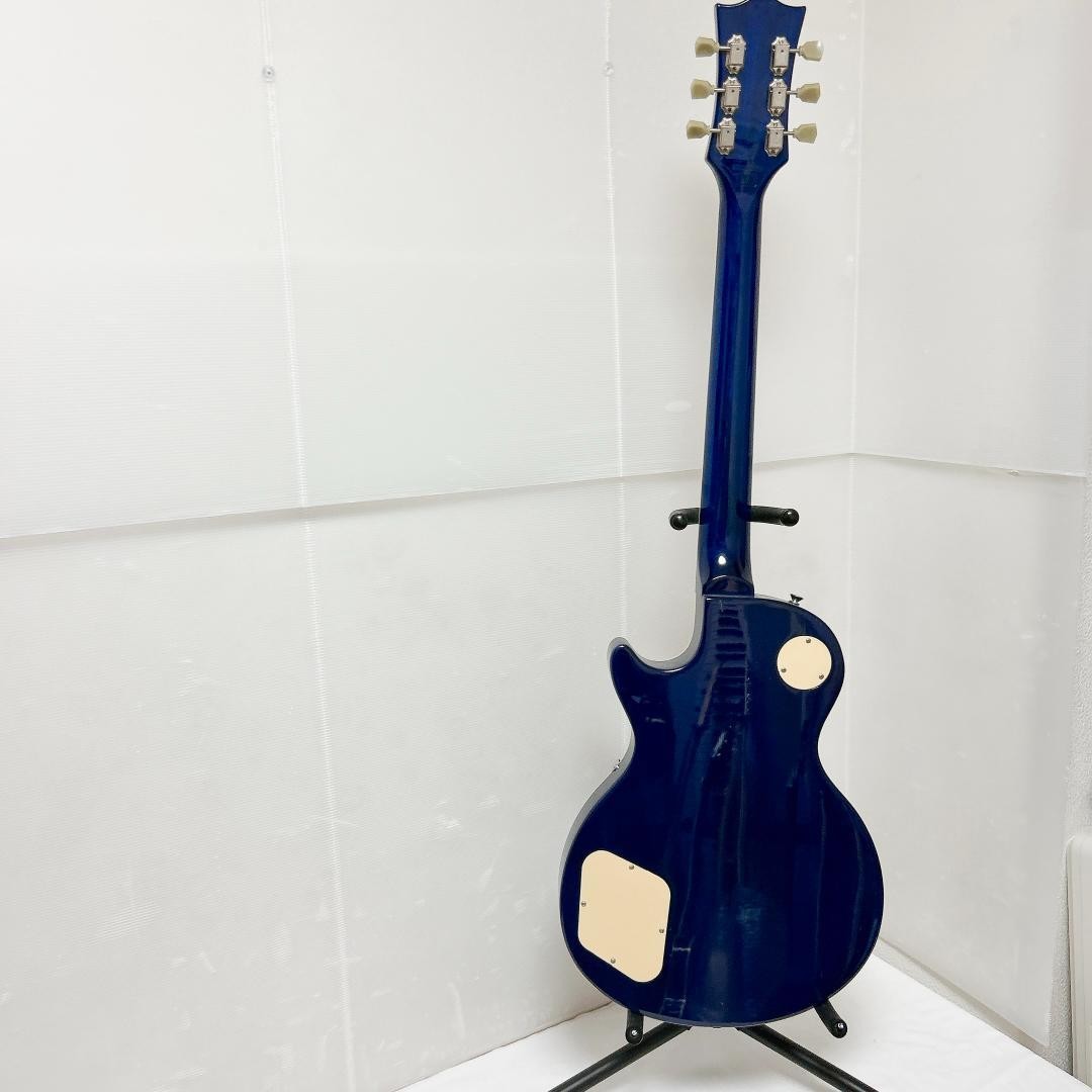 Aria Pro II Leopard Blue Electric Guitar Excellent Condition