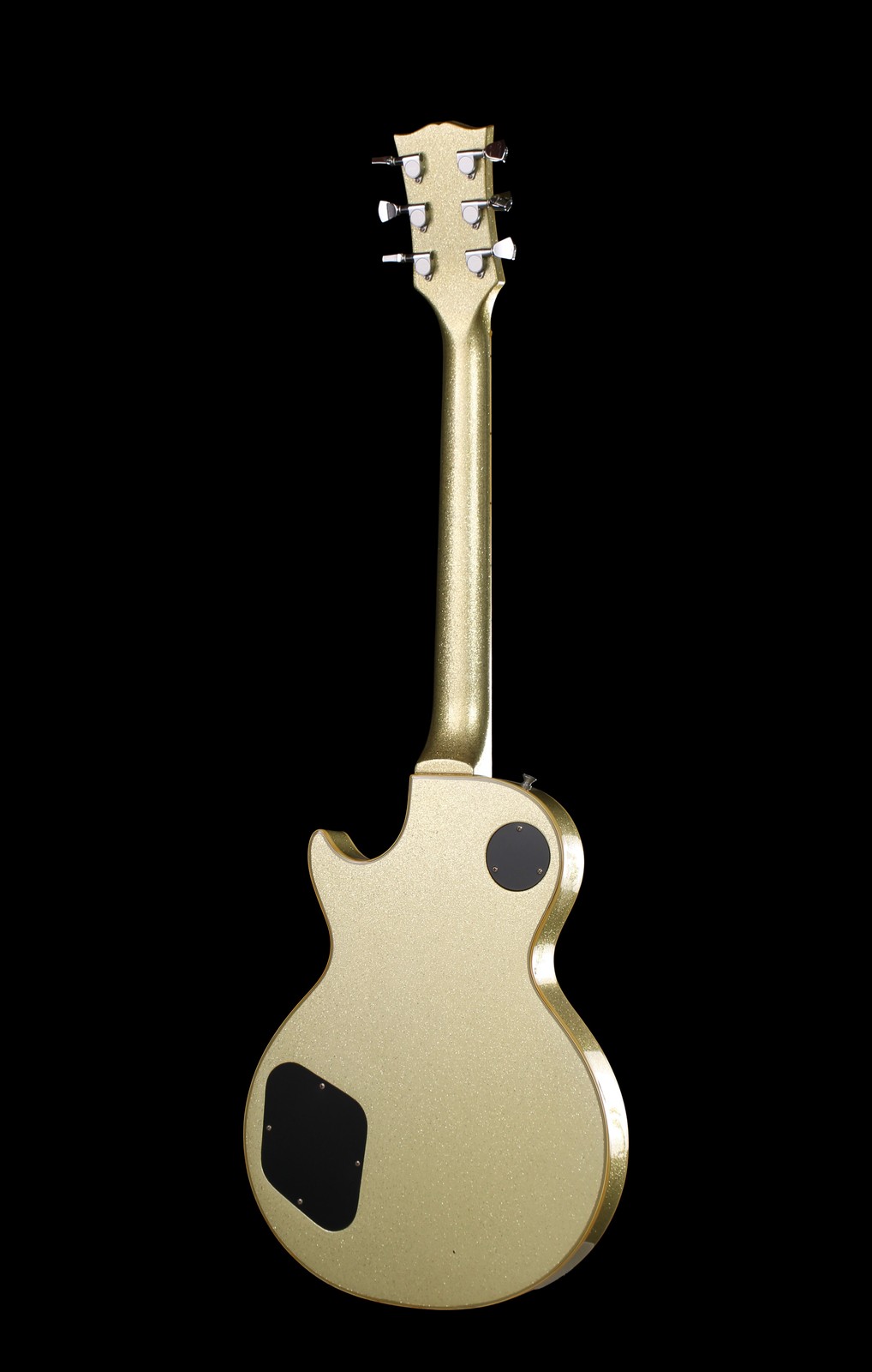 Burny RLC SLSP Les Paul Custom 3-Humbucker Silver Sparkle
