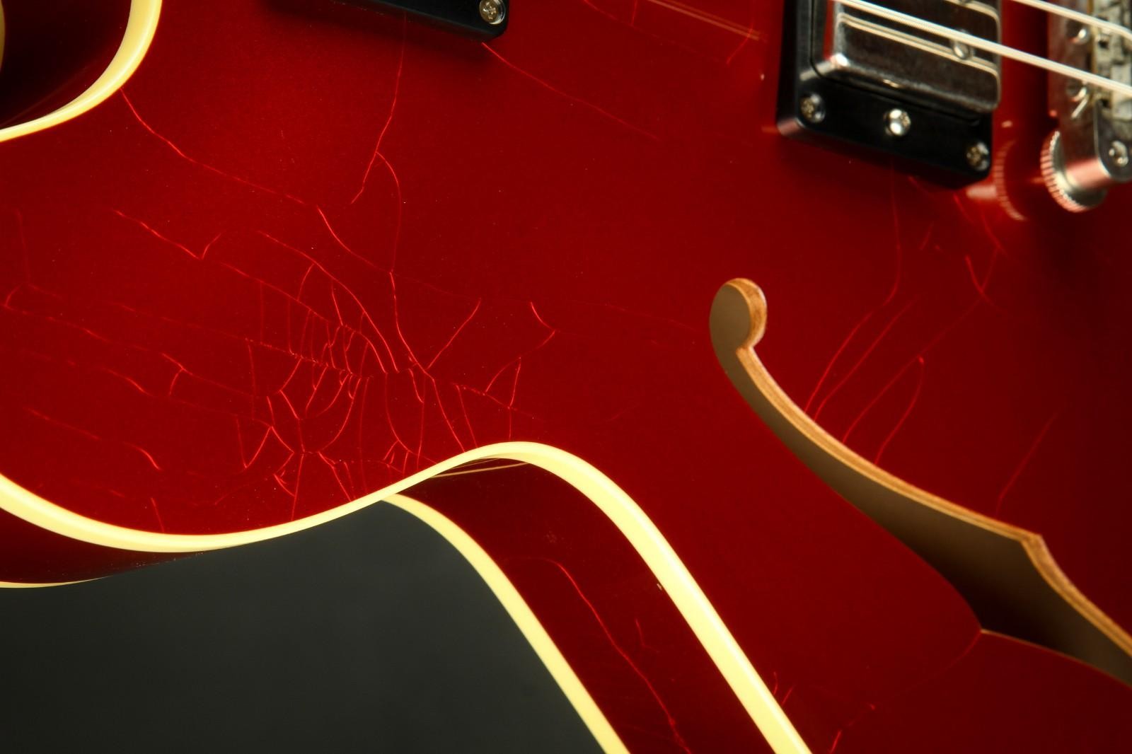 2023 – Collings I-35 LC Aged Custom Inlay Bigsby – Candy Apple Red (Pre-Owned)
