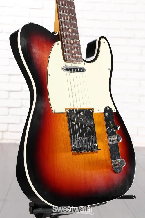 Fender American Ultra Luxe Vintage ’60s Telecaster Custom Electric Guitar –