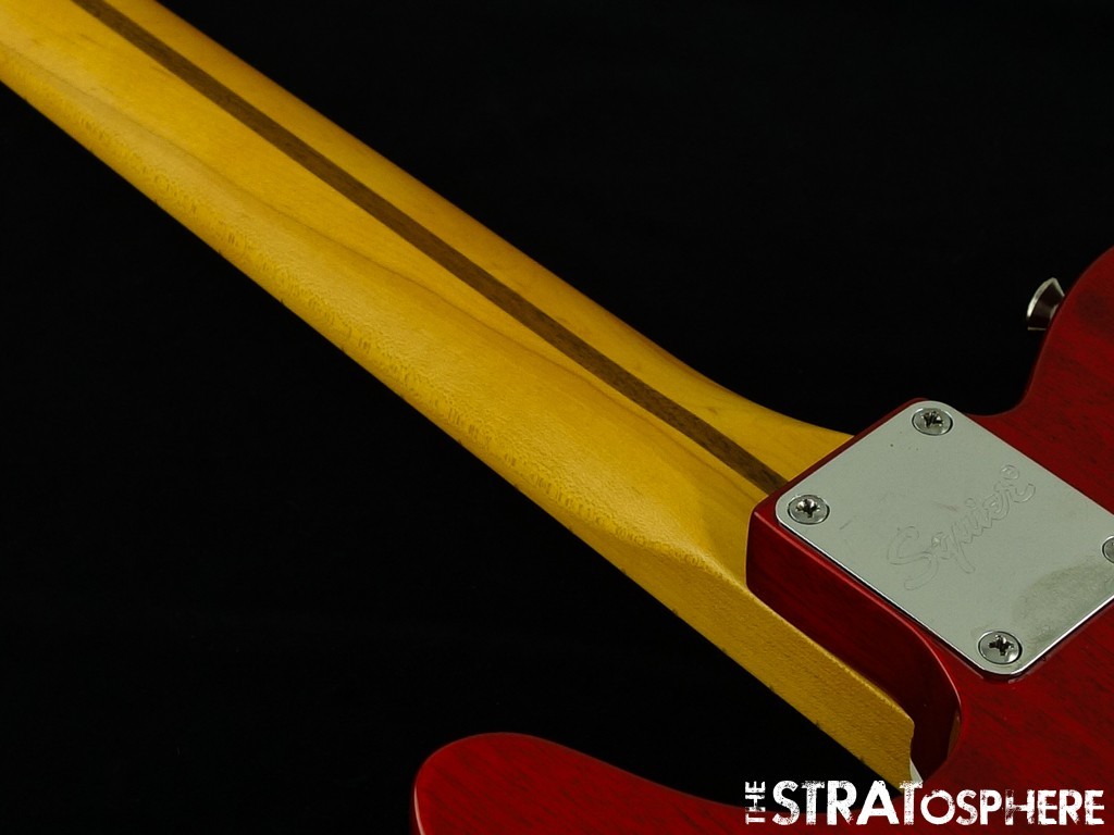 *CUSTOM BUILD FENDER TELE (SQUIER AFFINITY BODY & PRO II DELUXE NECK) COMPLETE