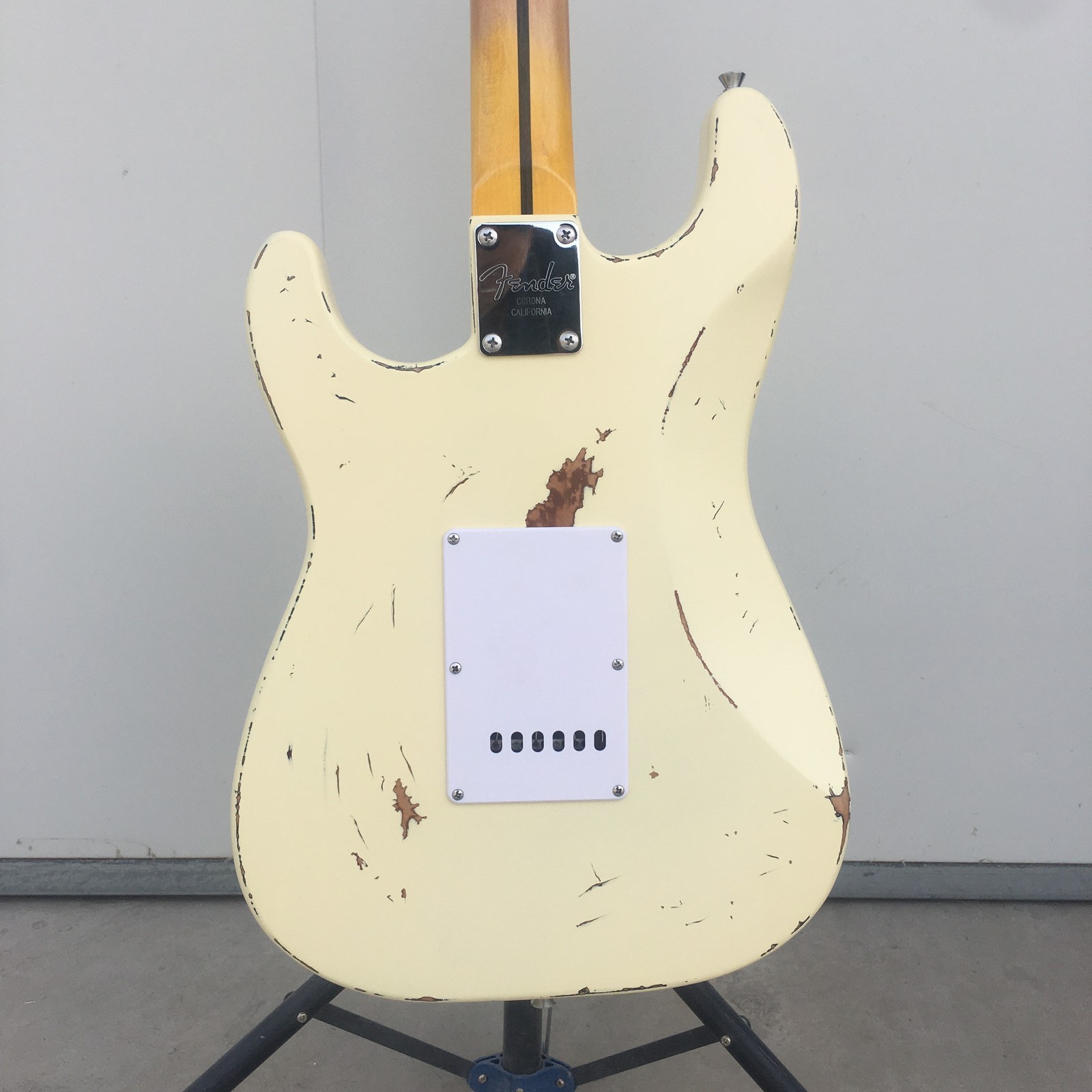 Cream 3TS Aged top Solid Body Electric Guitar Stainless Frets Chrome part fast
