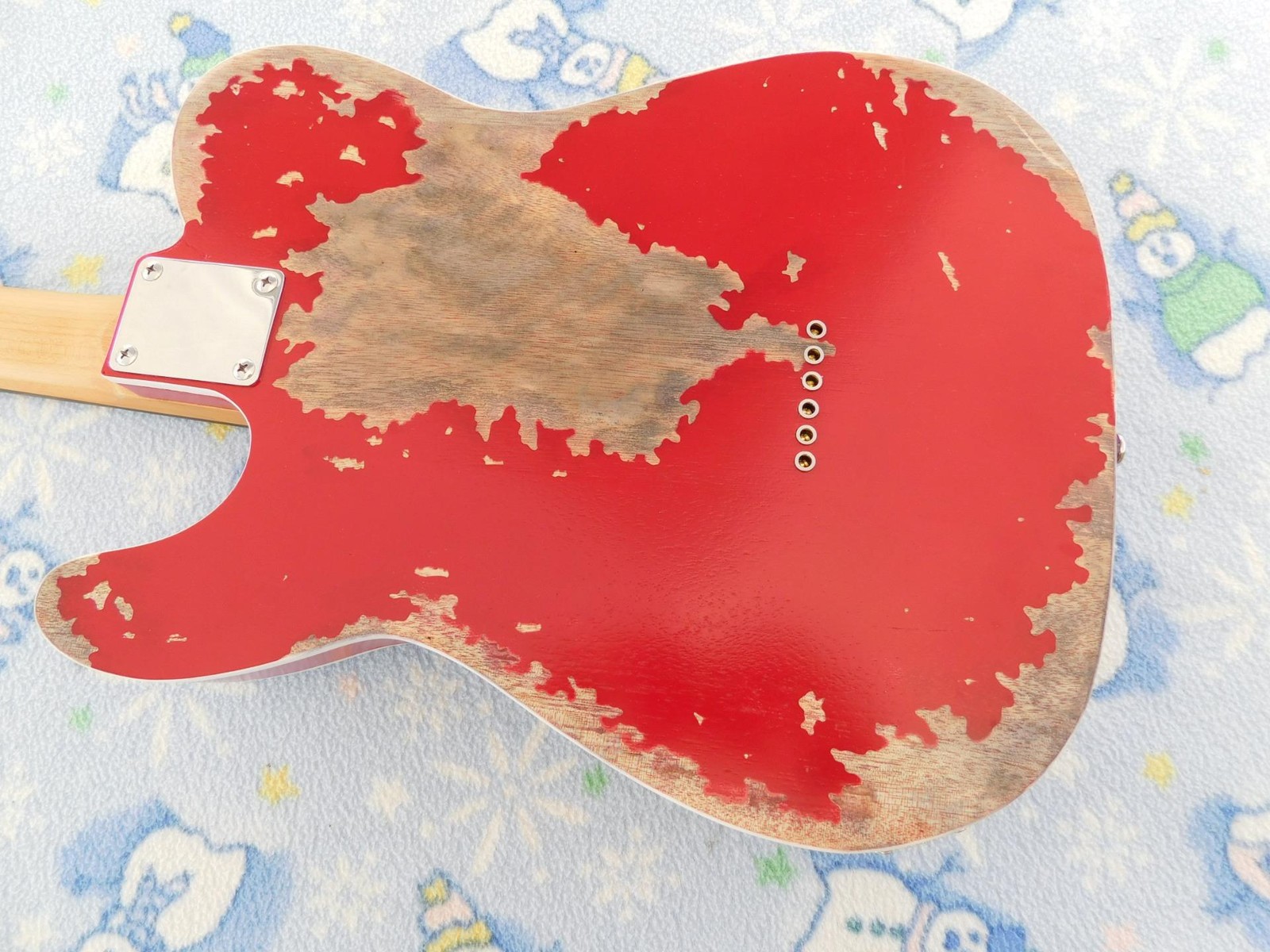 KGD Relic Tele, Roasted Neck,Alnico Pickups, Naked Neck Pickup,Capacitor Upgrade