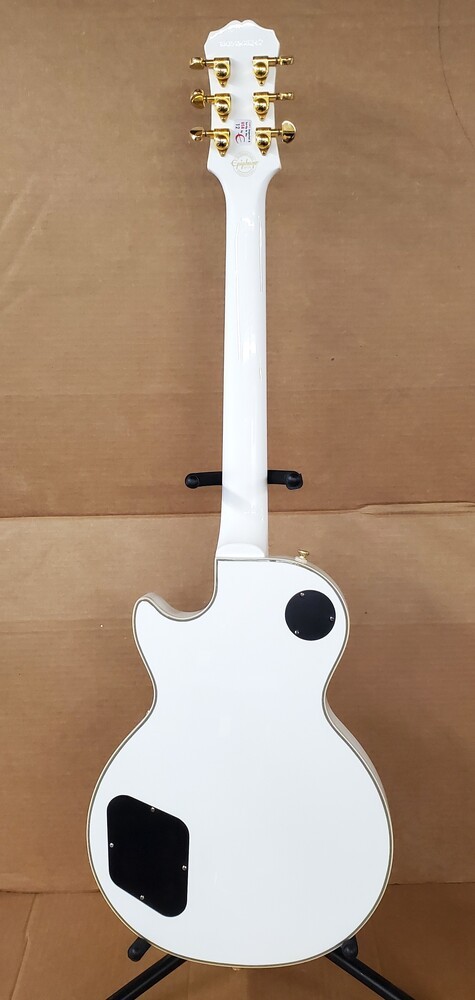 Epiphone Les Paul Custom Pro Electric Guitar w/ Gig Bag – Alpine White