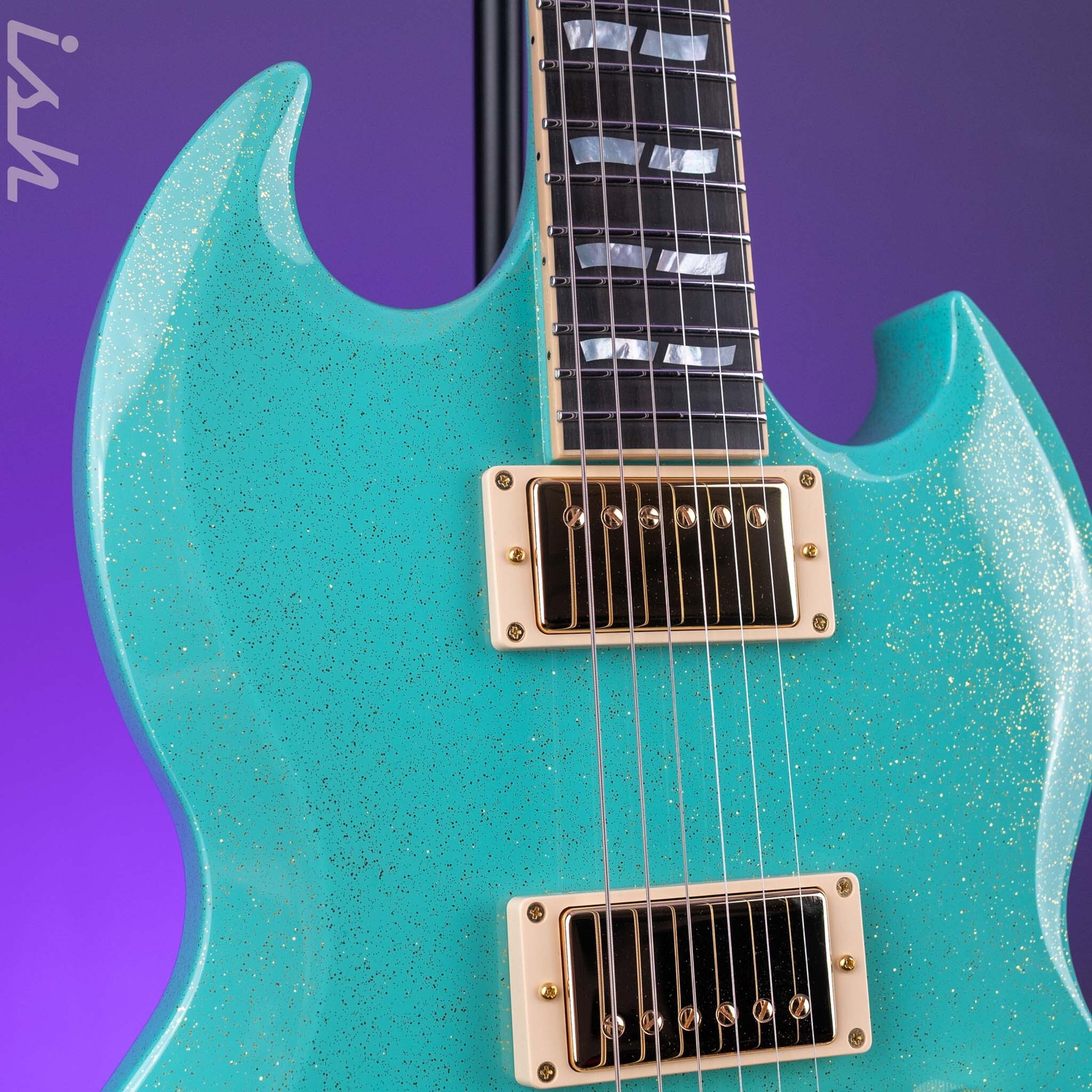 ESP USA Viper Midori Gold Sparkle