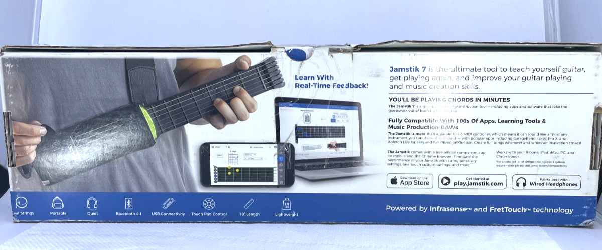 Jamstik+ Smart Guitar MIDI Controller Bluetooth Portable Guitar Trainer