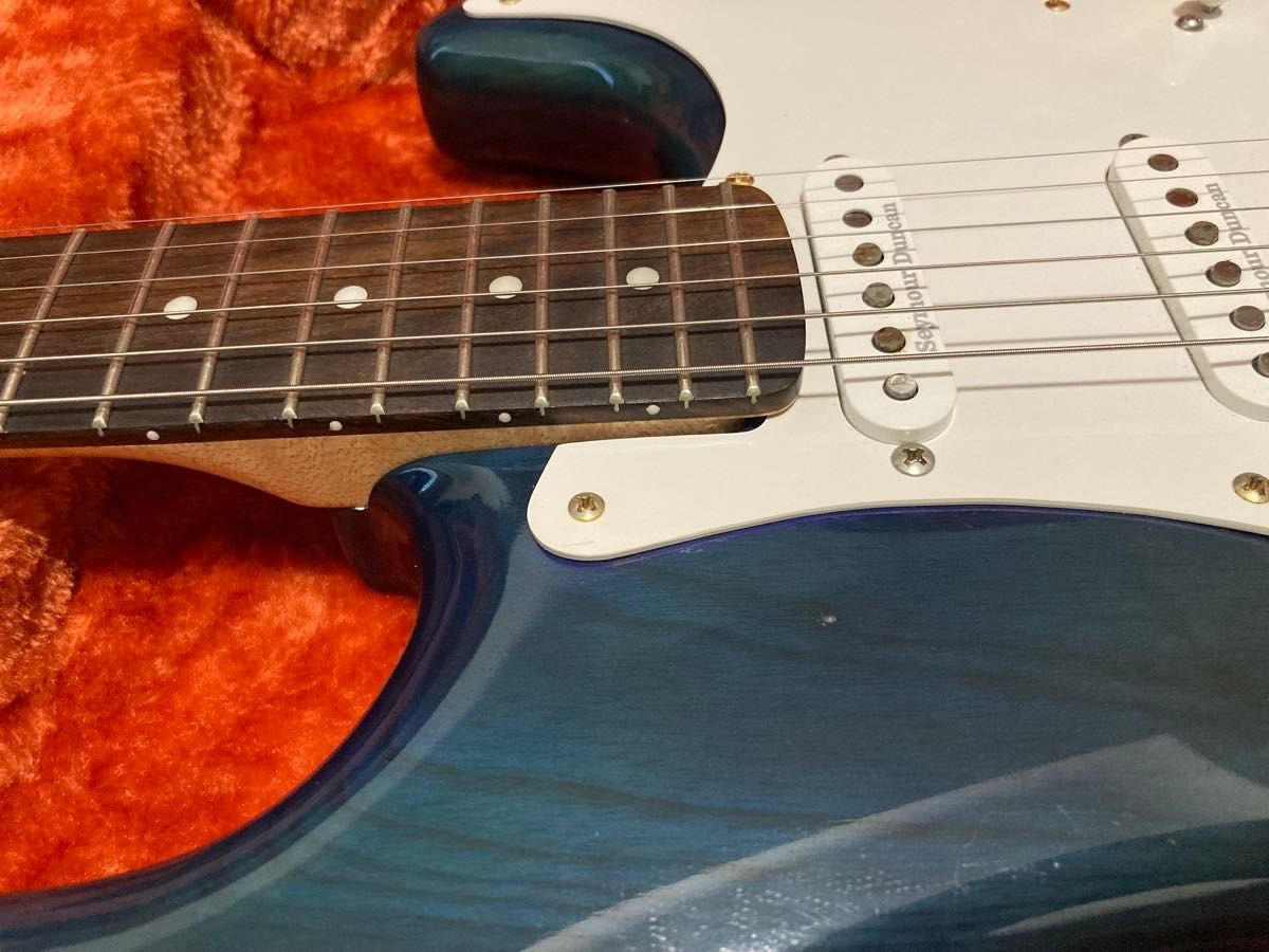 ValleyArts StratBody Guitar with Bird’s Eye Neck and Seymour Duncan Pickups