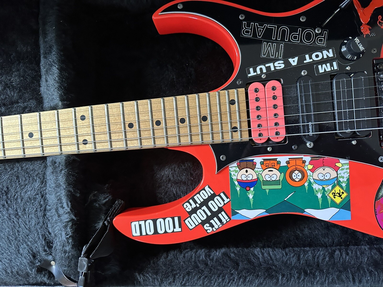 Ibanez RG550 Road Flare Red 1987 The First Year, Extremely Rare, Made In Japan