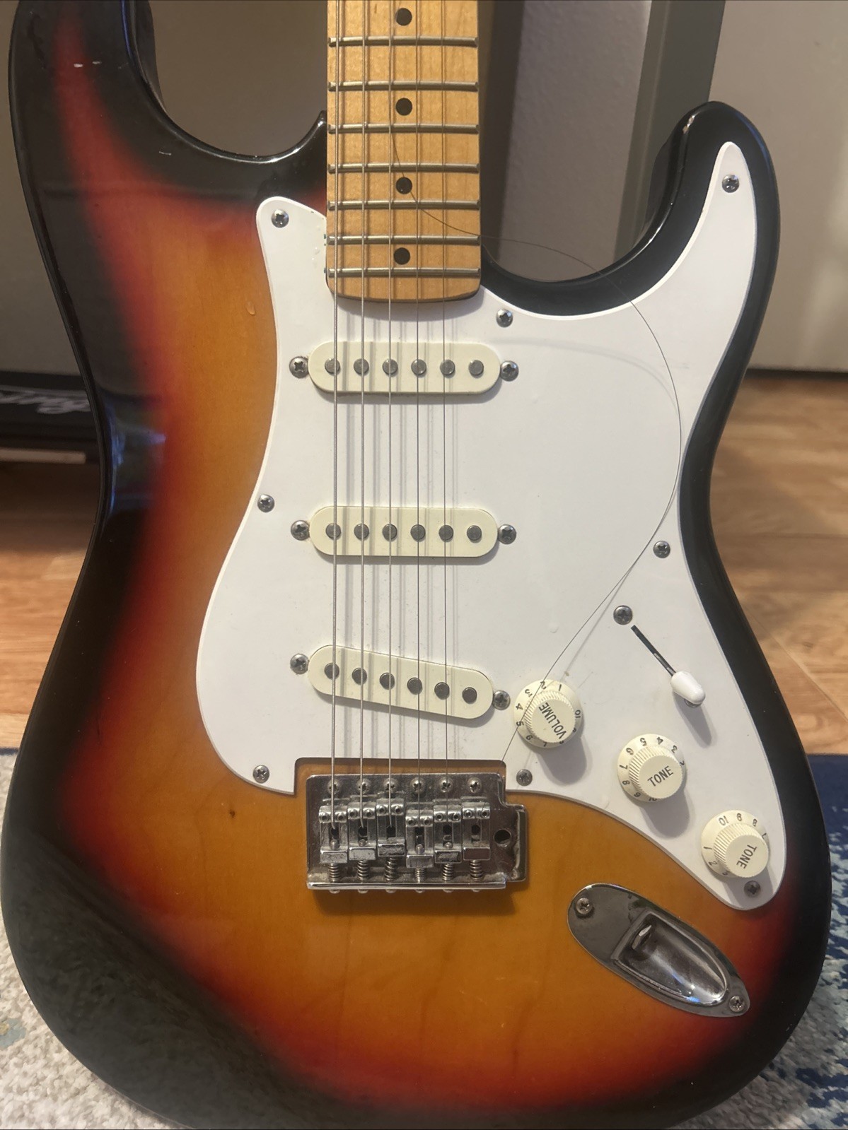 Harmony Sunburst Electric Guitar