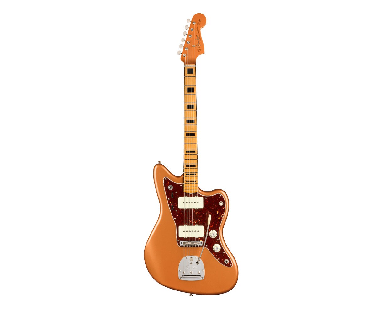 Used Fender Troy Van Leeuwen Signature Jazzmaster – Copper Age w/ Maple FB