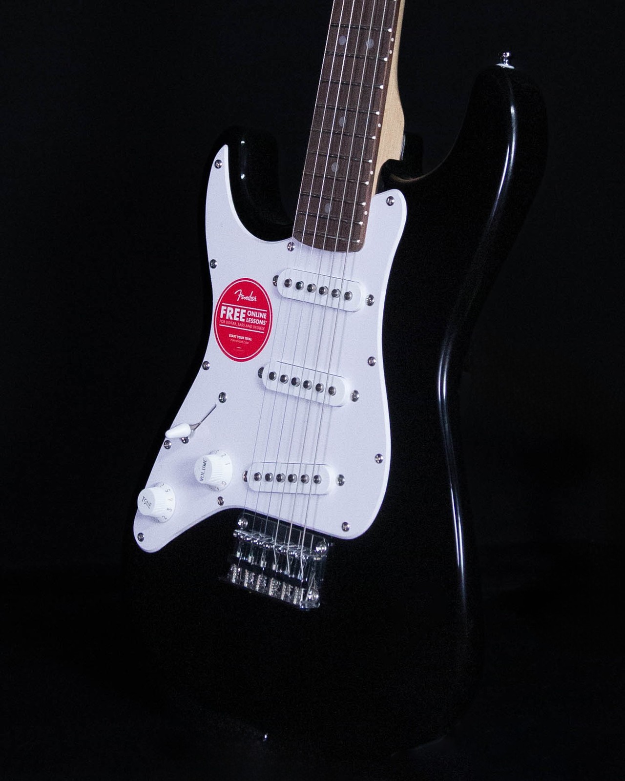 Squier Mini Stratocaster Left-Handed, Laurel FB, Black