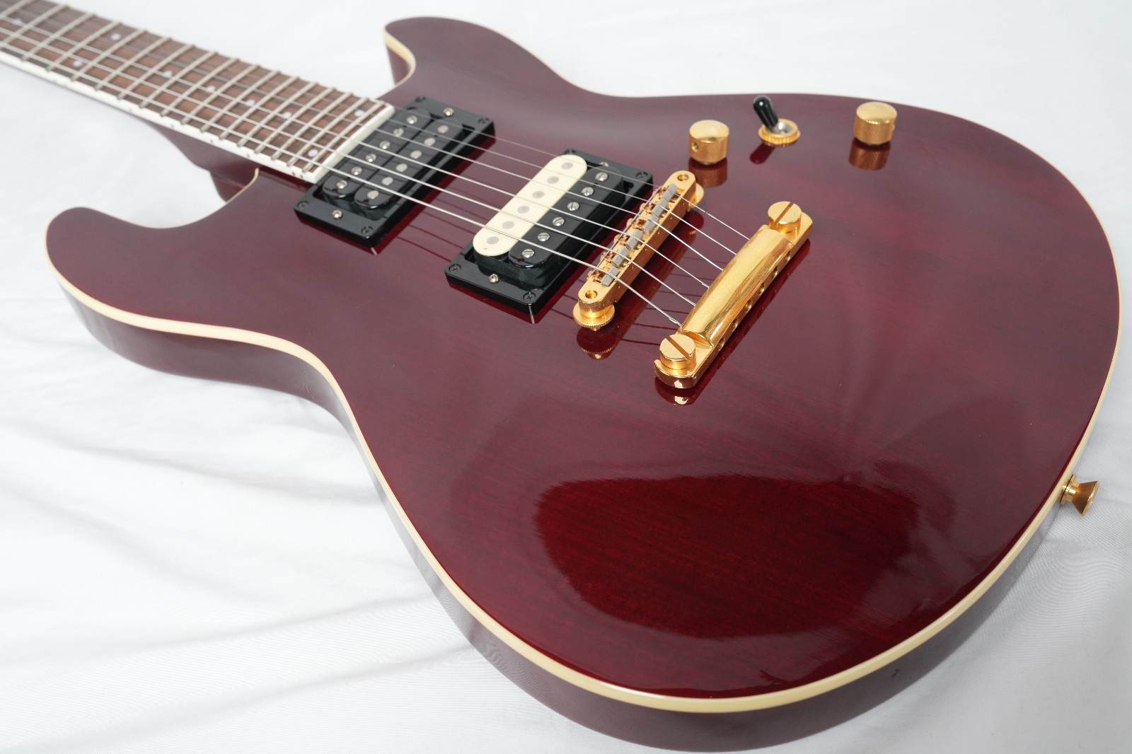FERNANDES APG-55 Wine Red Good condition