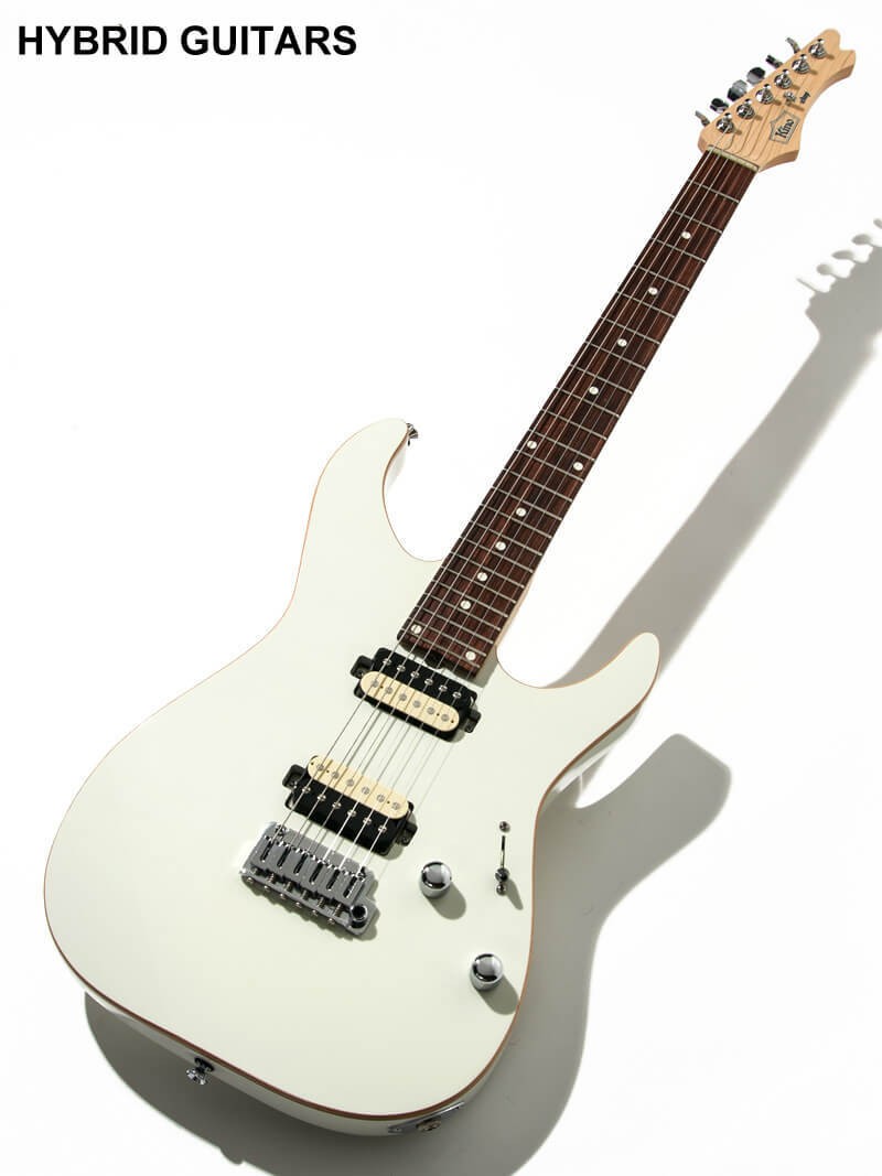 Kino Factory Strat Style Electric Guitar Vintage White Used